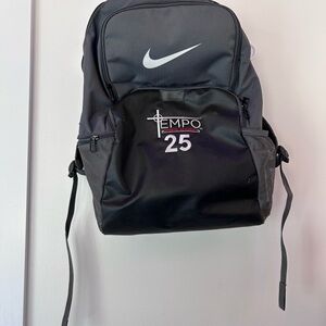 Nike Tempo Black and Gray Men's Backpack
